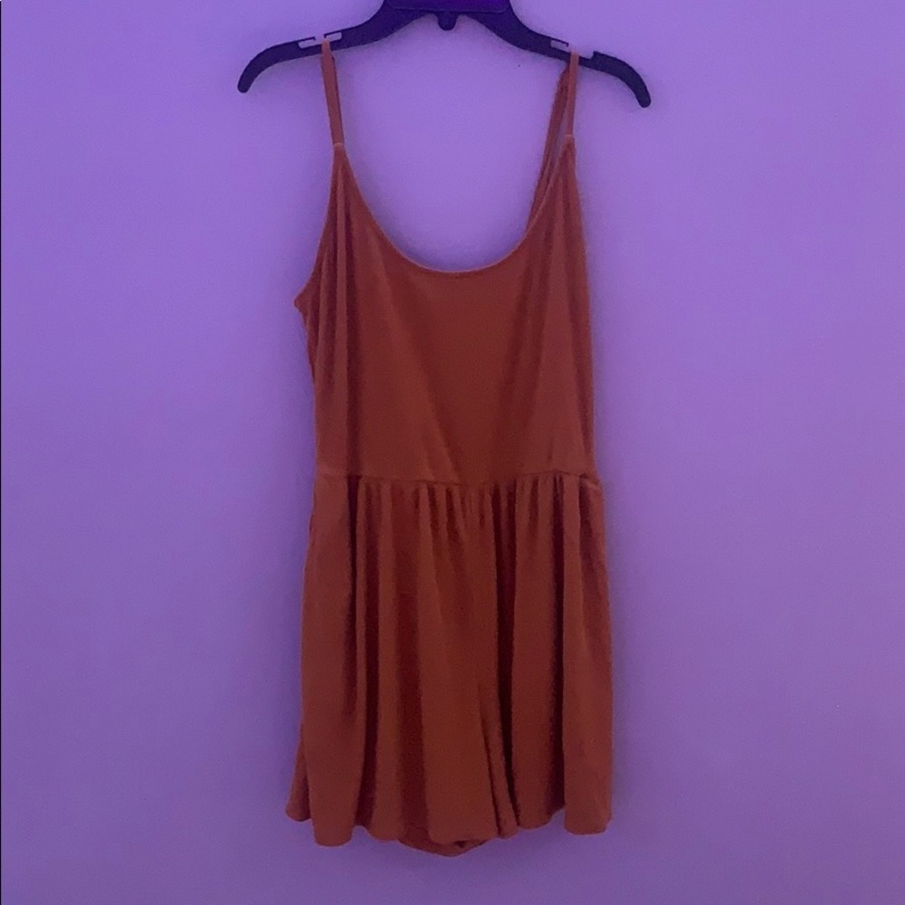 yellow/orange romper